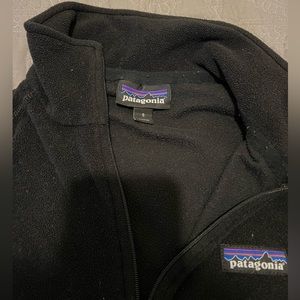 Patagonia Micro Fleece 1/4 zip | Black | Small